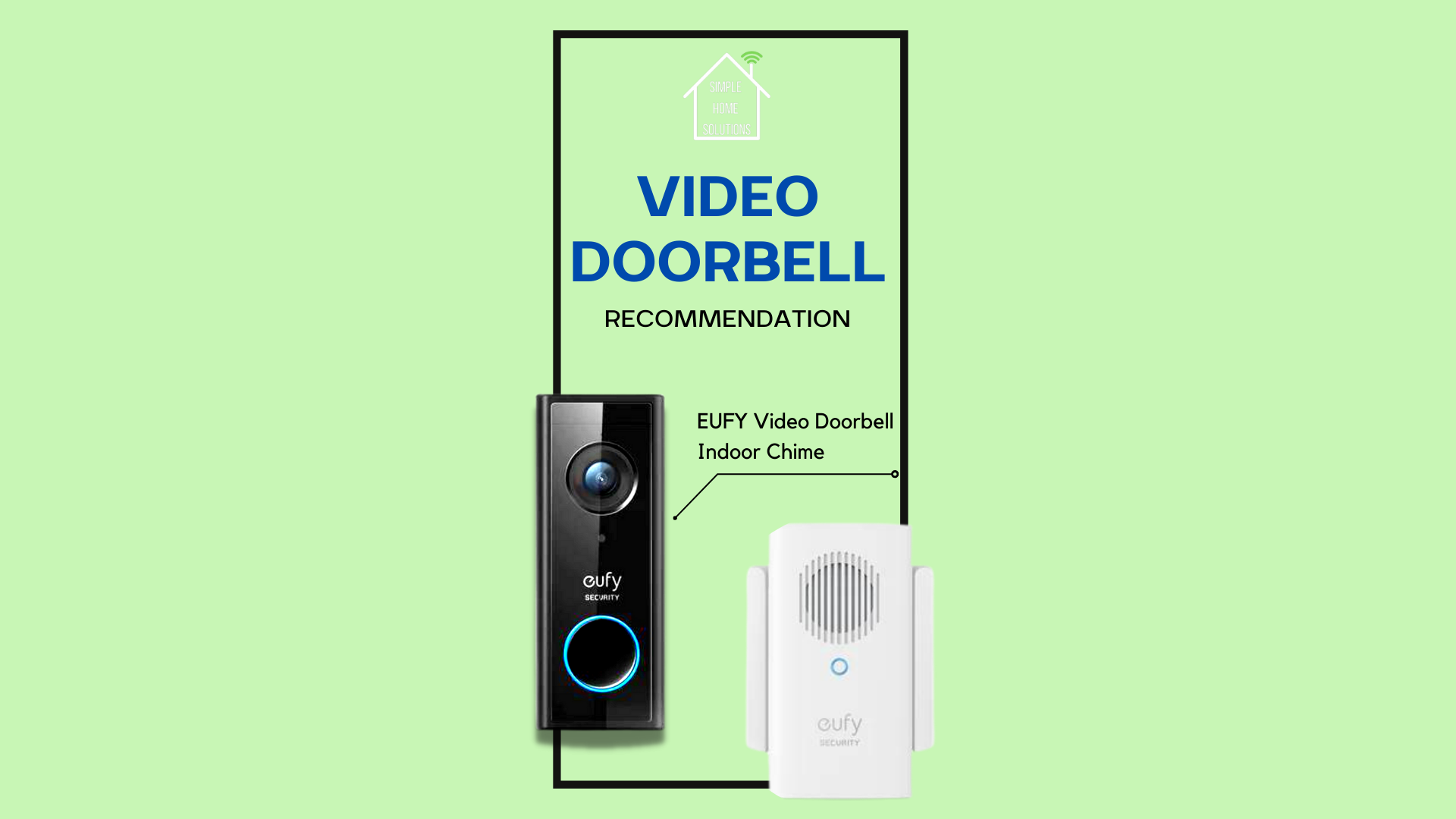 Read more about the article Eufy – Video Doorbell Recommendation